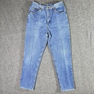 Lee Riders Jeans Women's size 8 Large Blue Denim Light Wash Straight Leg Vintage
